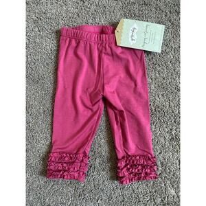NWT Persnickety Pink Ruffle Bottom Pants- size 6-12m